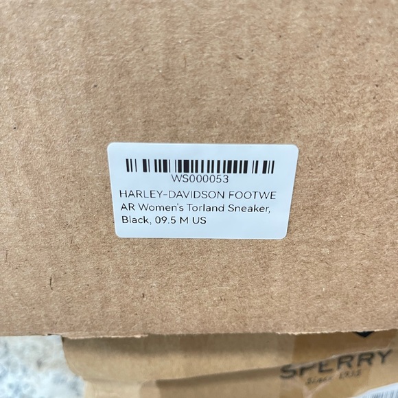 Harley Davidson Womenβs Torland Canvas Sneaker. Color Black. Size 9.5 VGC - Picture 7 of 7